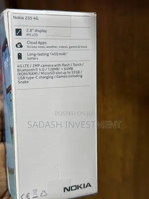 New Nokia 235 4G (2024) Black