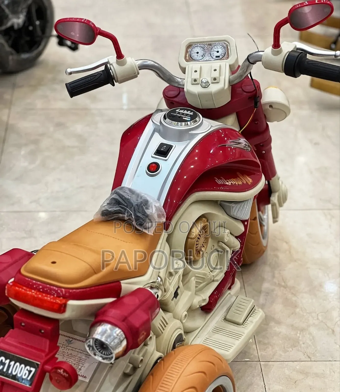 Children's Electric Ride-on Motorcycle