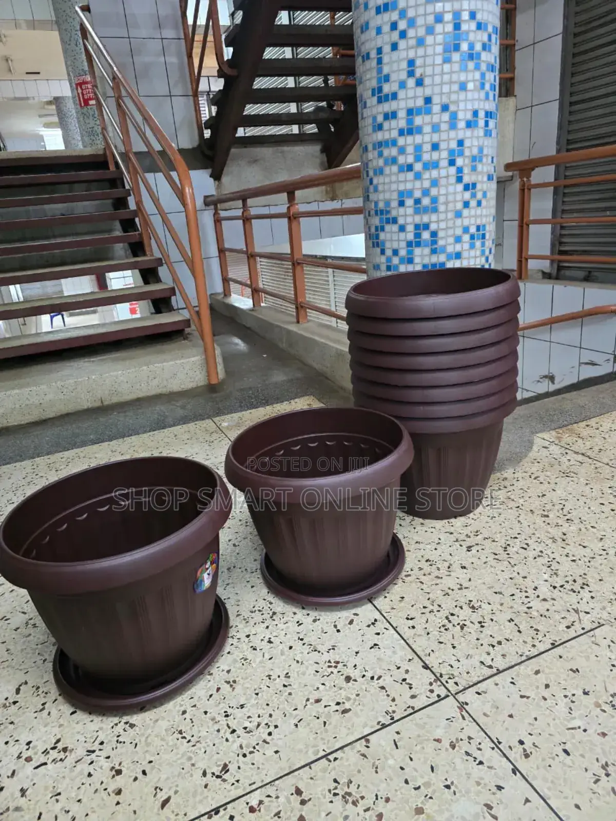 Ecomax Flower Pots Flower Pots Plastic