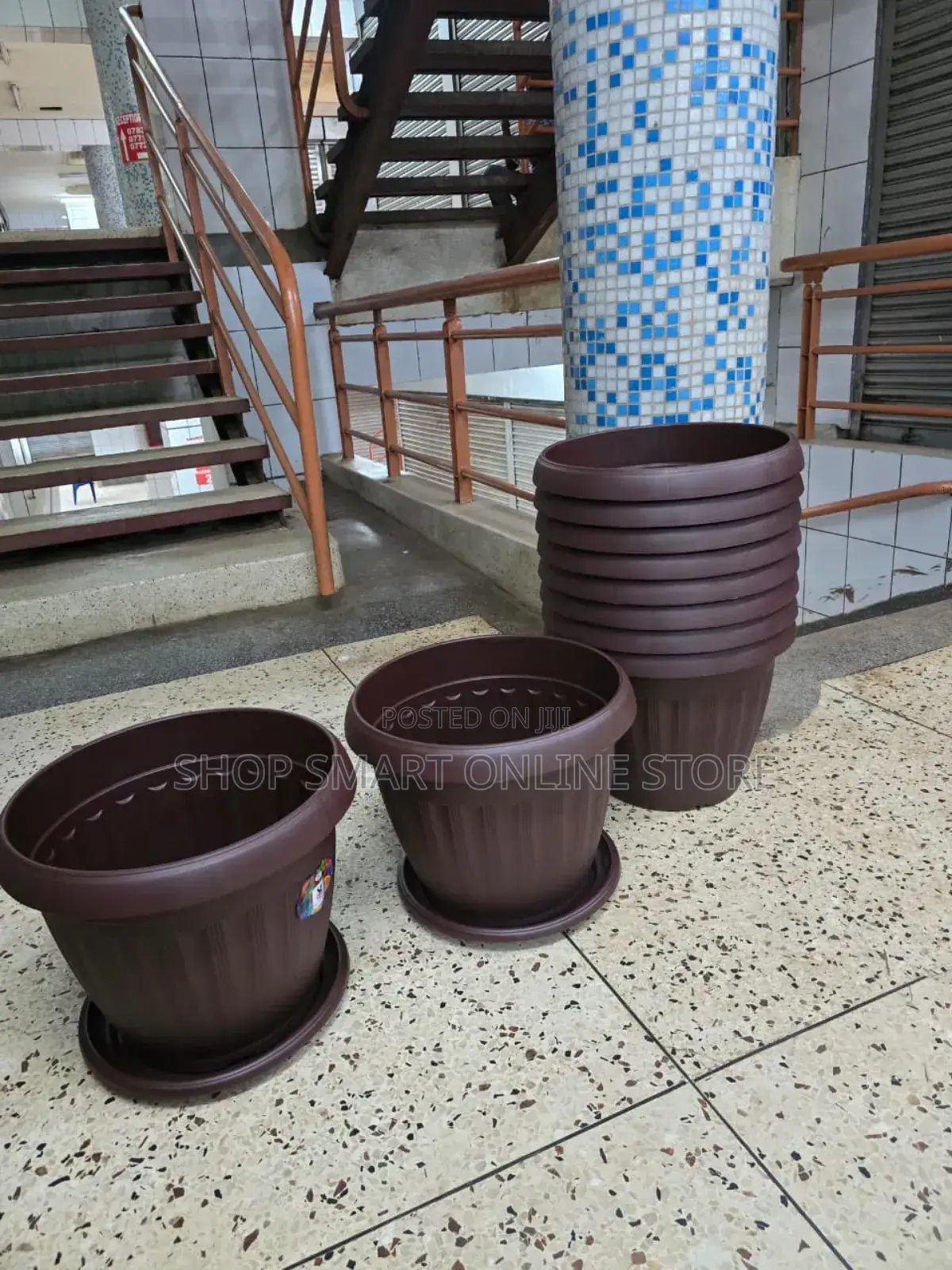 Ecomax Flower Pots Flower Pots Plastic