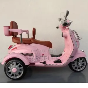 Electric Kids Vespa Double Seater Scooter.