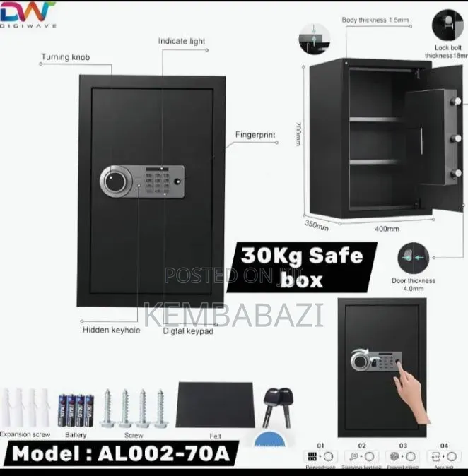 30kgs Electronic Security Safe Box