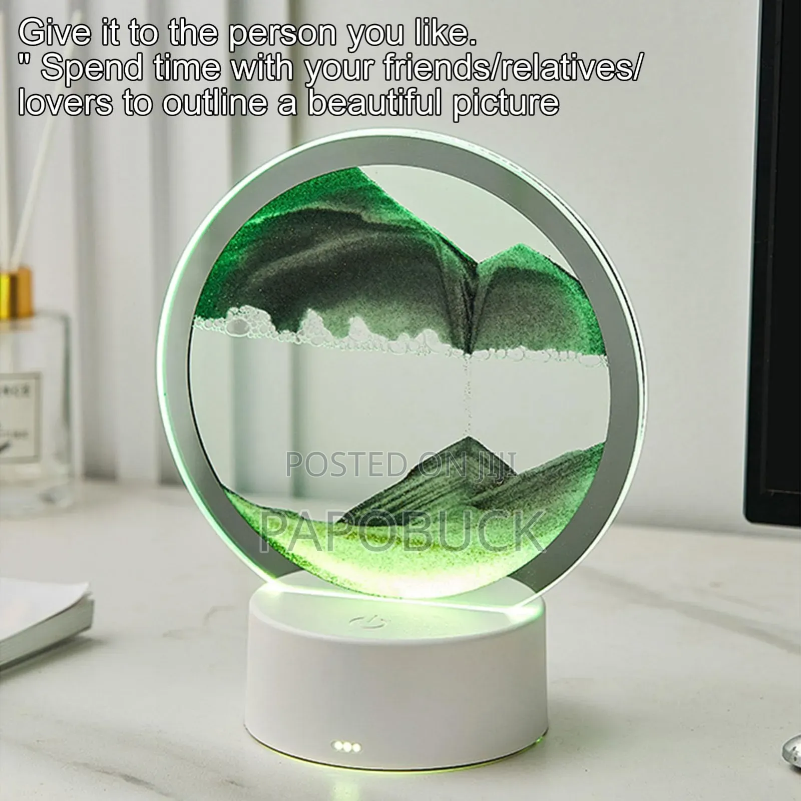 Moving Sand Desk Lamp