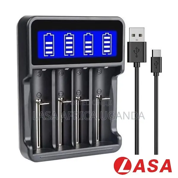 4-Bay Multi Smart Battery Charger