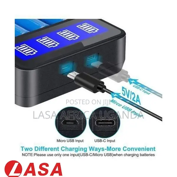 4-Bay Multi Smart Battery Charger