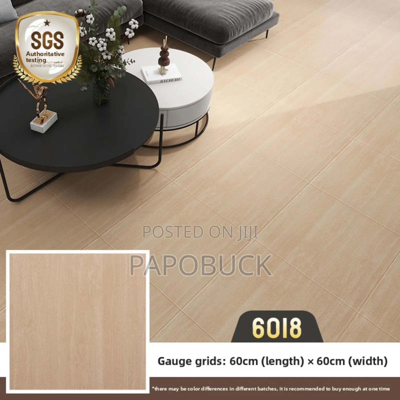 24 PCS Marble PVC Vinyl Self-Adhesive 45 by 45 Cm 3d Tile Stickers