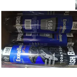 160 Litres 100cmx120cm 20 PCS Trash Bags