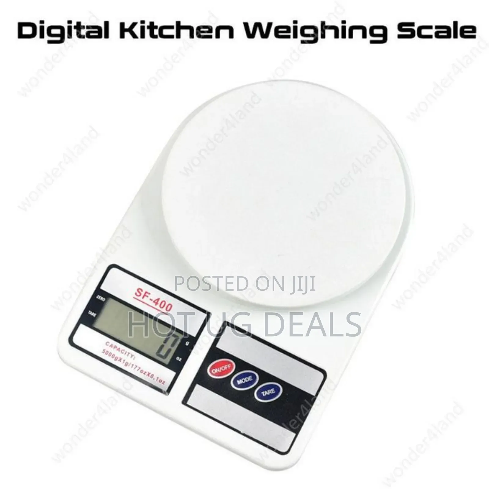 Digital Kitchen Scale – High-Precision 1g to 5000g With LCD Display