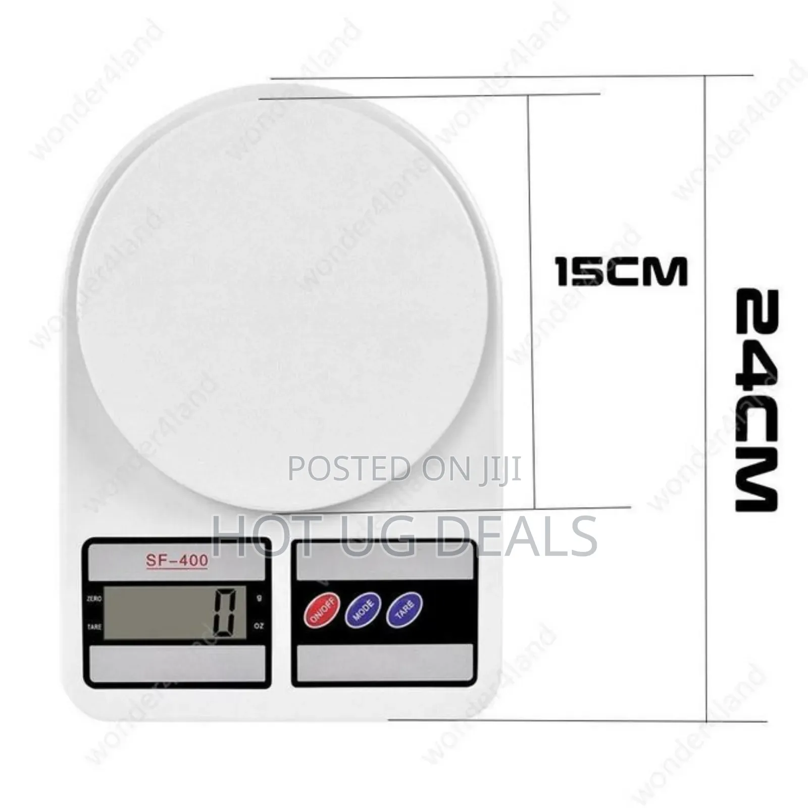 Digital Kitchen Scale – High-Precision 1g to 5000g With LCD Display