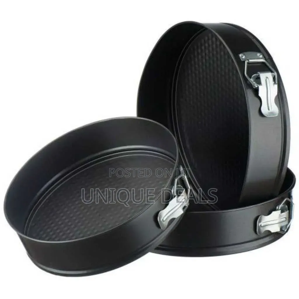3pcs Round Baking Molds