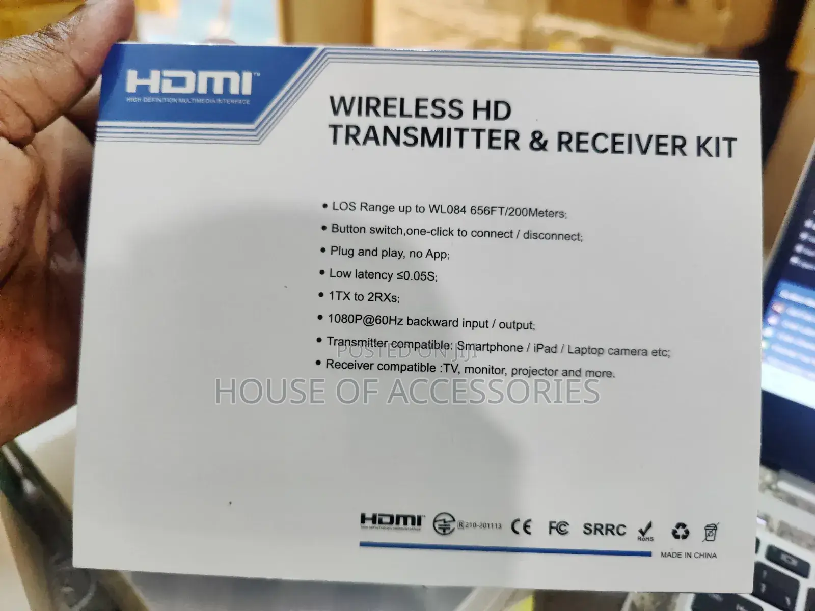 Hdmi Wireless Transmitter 200m