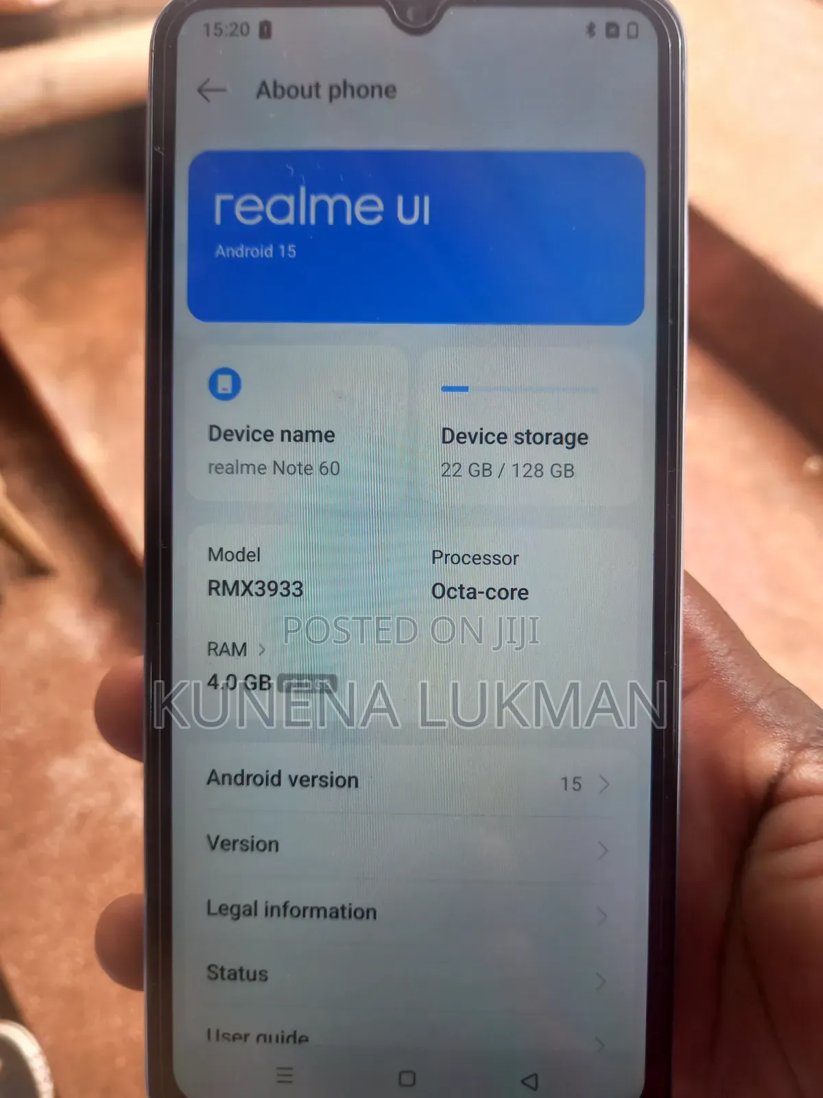 Realme Note 60 128 GB Blue