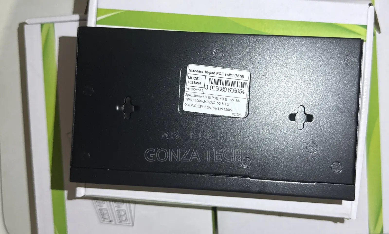 10-Port Poe Switch (8 Poe + 2 Uplink) – CCTV / Access Points