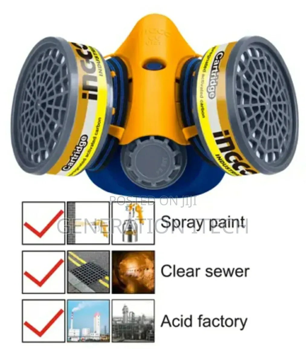Ingco Safety Respirator Industrial- Hrs02