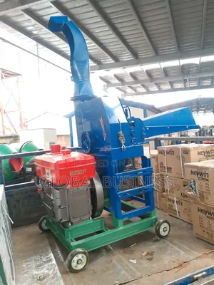 Commercial Chaff Cutter With Diesel Powered Engine