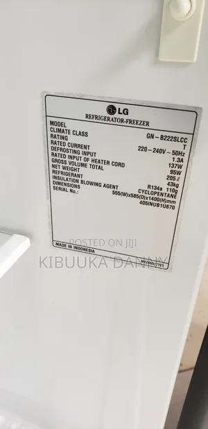 Lg Fridge 222 Frost Free