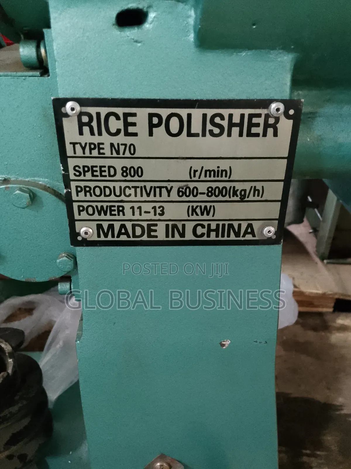 Rice Polisher N70 – High Performance Finishing Machine