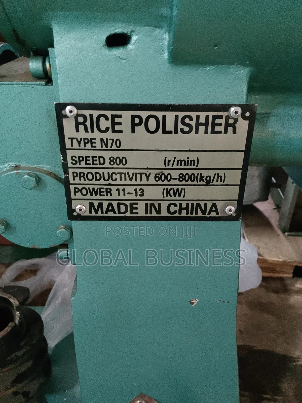 Rice Polisher N70 – High Performance Finishing Machine