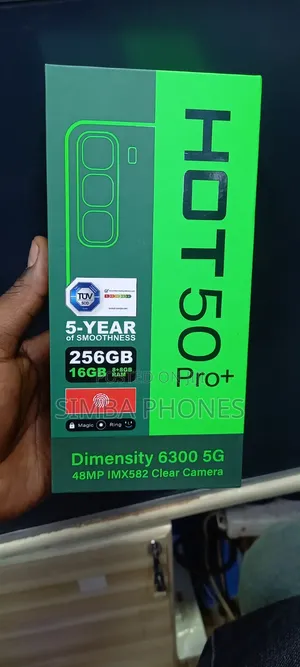 New Infinix Hot 50 Pro+ 4G 256 GB Orange