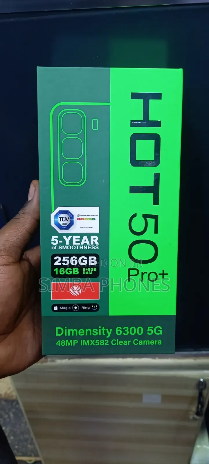 New Infinix Hot 50 Pro+ 4G 256 GB Orange