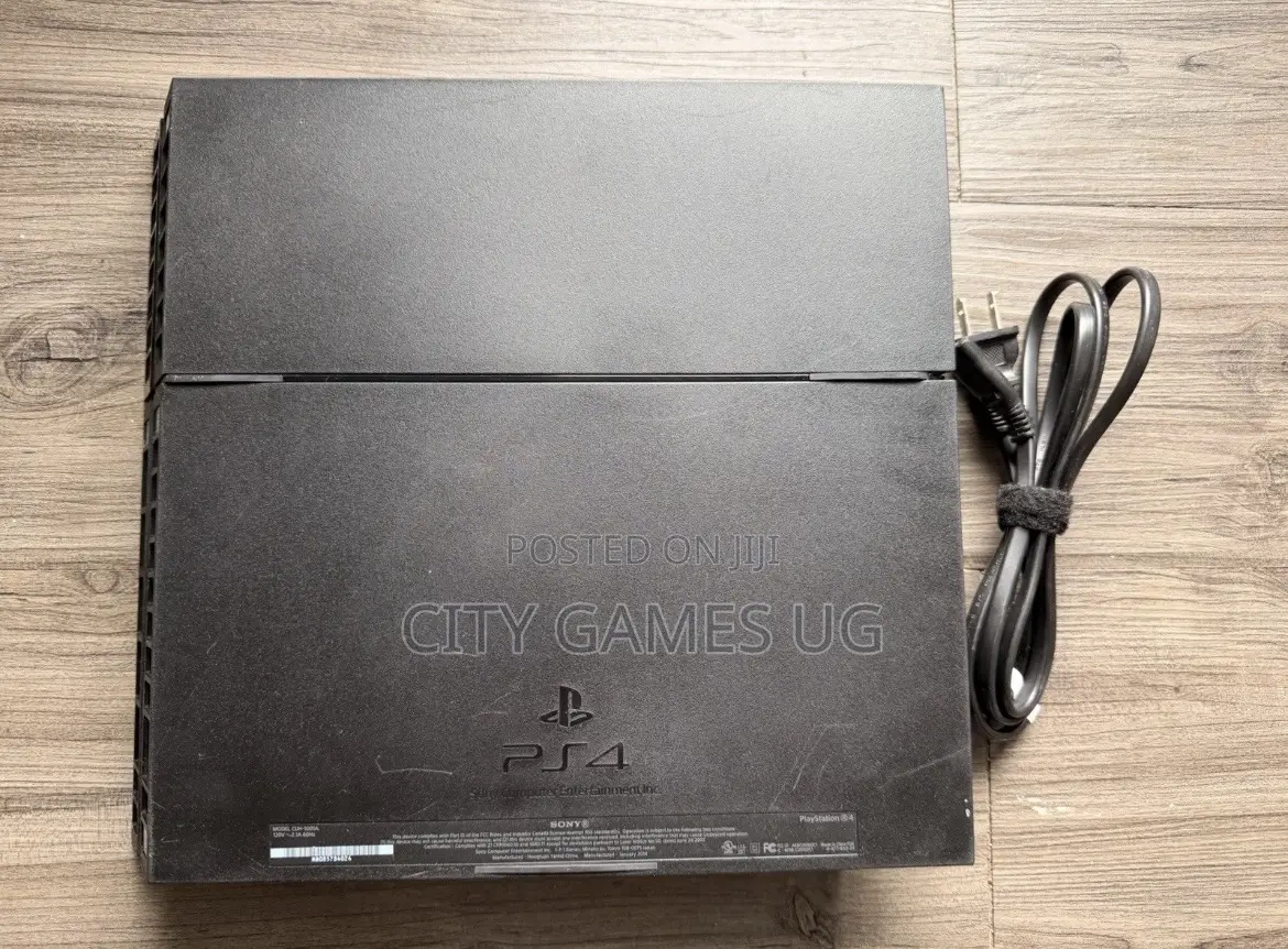 Sony Playstation 4 (Ps4) 500gb Console - Jet Black Console Only .;: