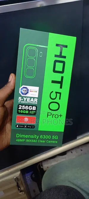 New Infinix Hot 50 Pro+ 4G 256 GB Pink