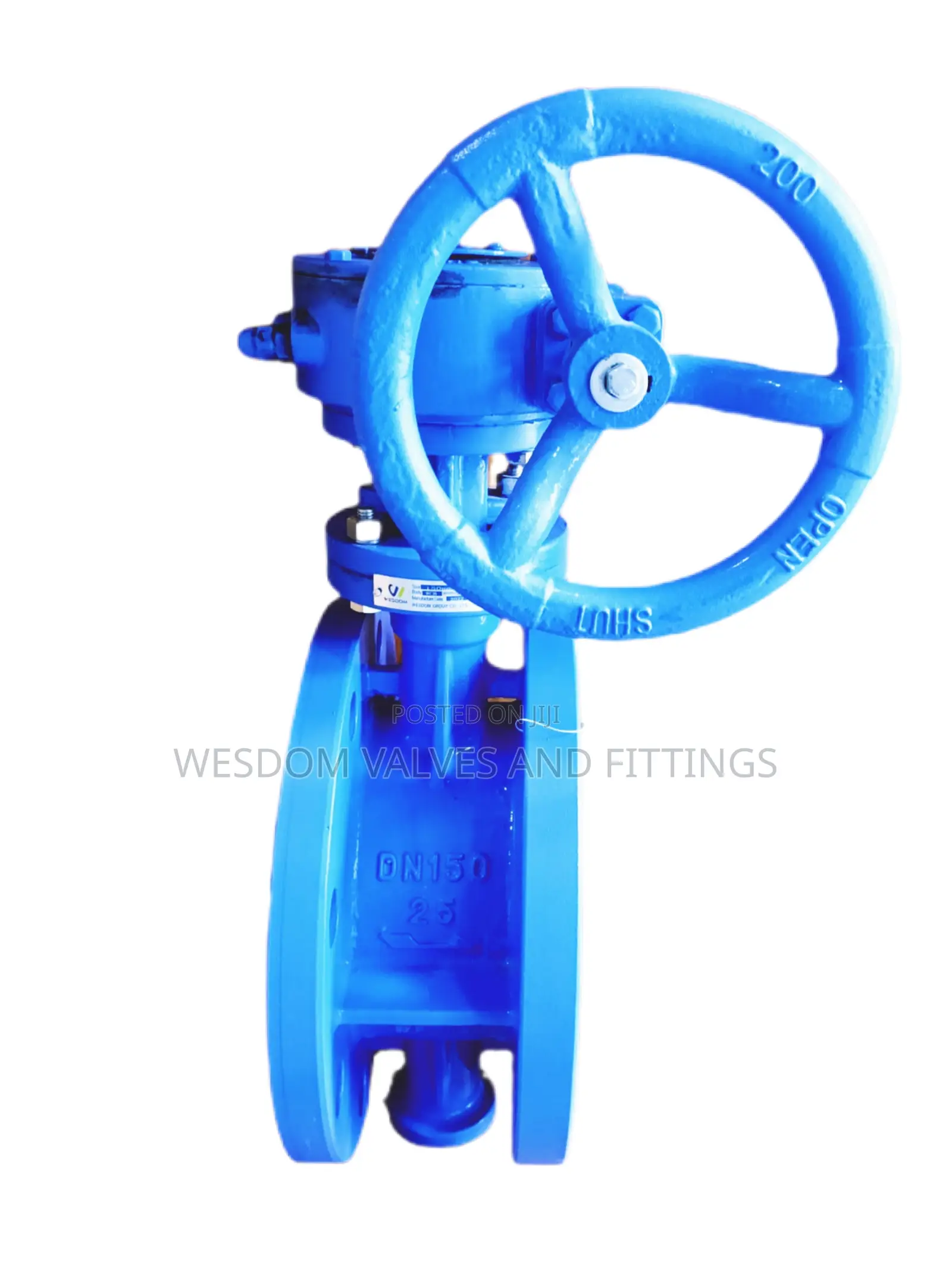 Hard Seal Eccentric Butterfly Valve D343h Pn16/Pn25 - 6" Available