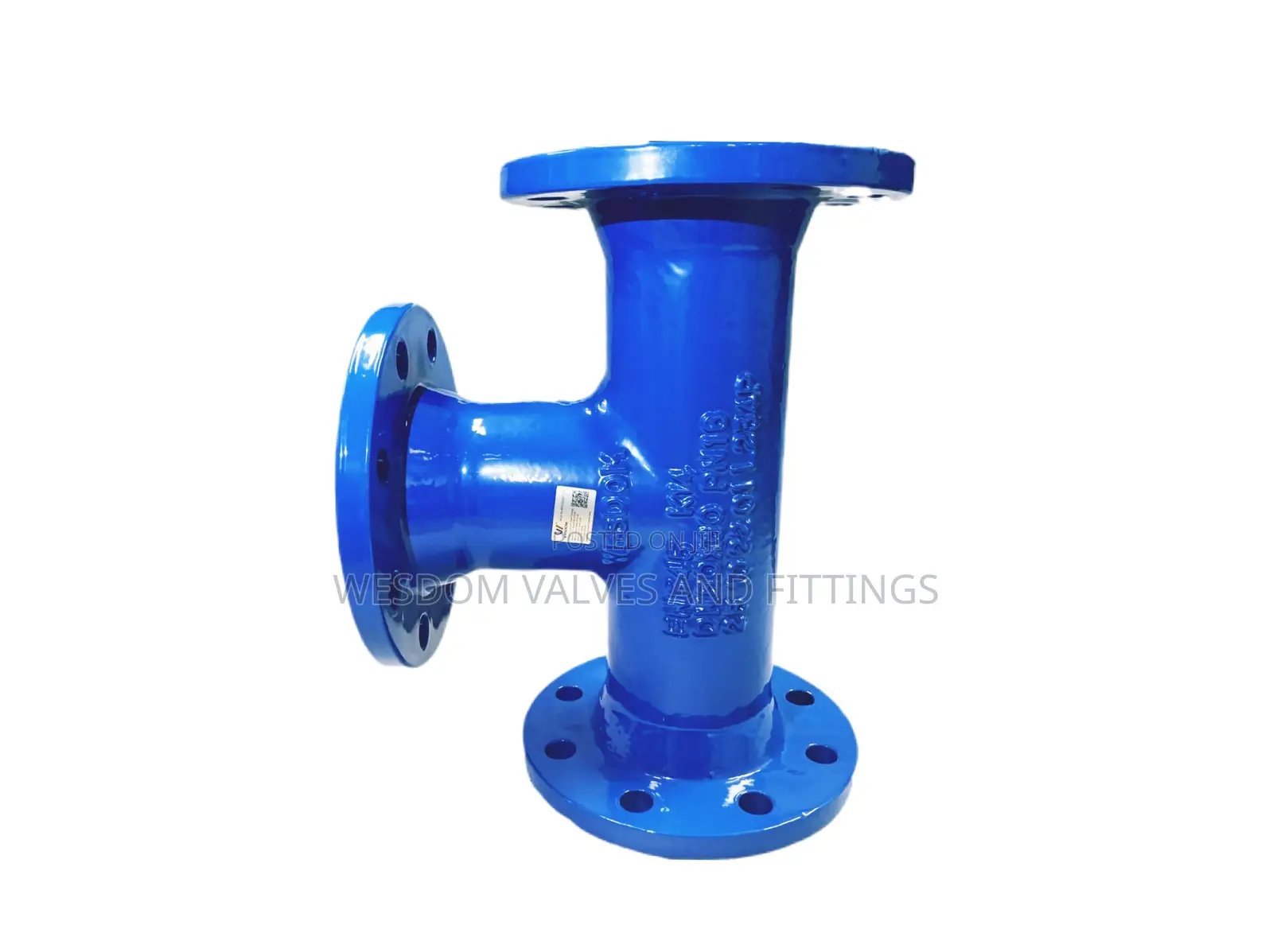 Di Flange Tee Pn16 (En545/Iso2531) - Various Sizes Available