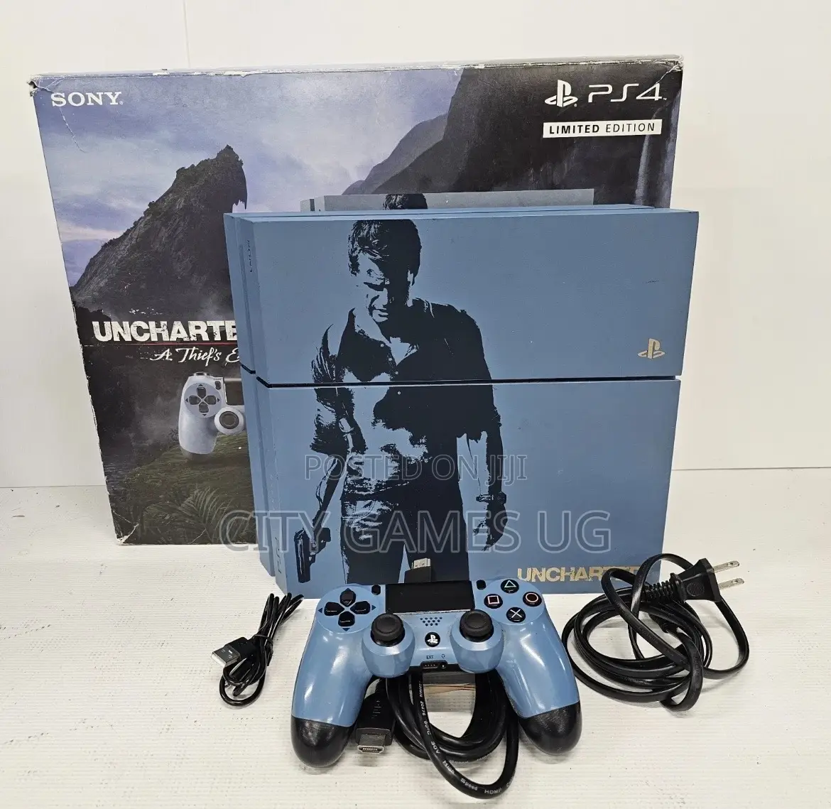 Sony Playstation 4: Uncharted Limitededition 500gbconsole+ Controller