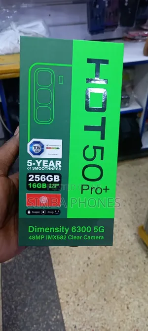 New Infinix Hot 50 Pro+ 4G 256 GB Rose Gold