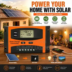 12/24v Solar Charge Controller 10a/20a/30a LCD Display Solar Regulater