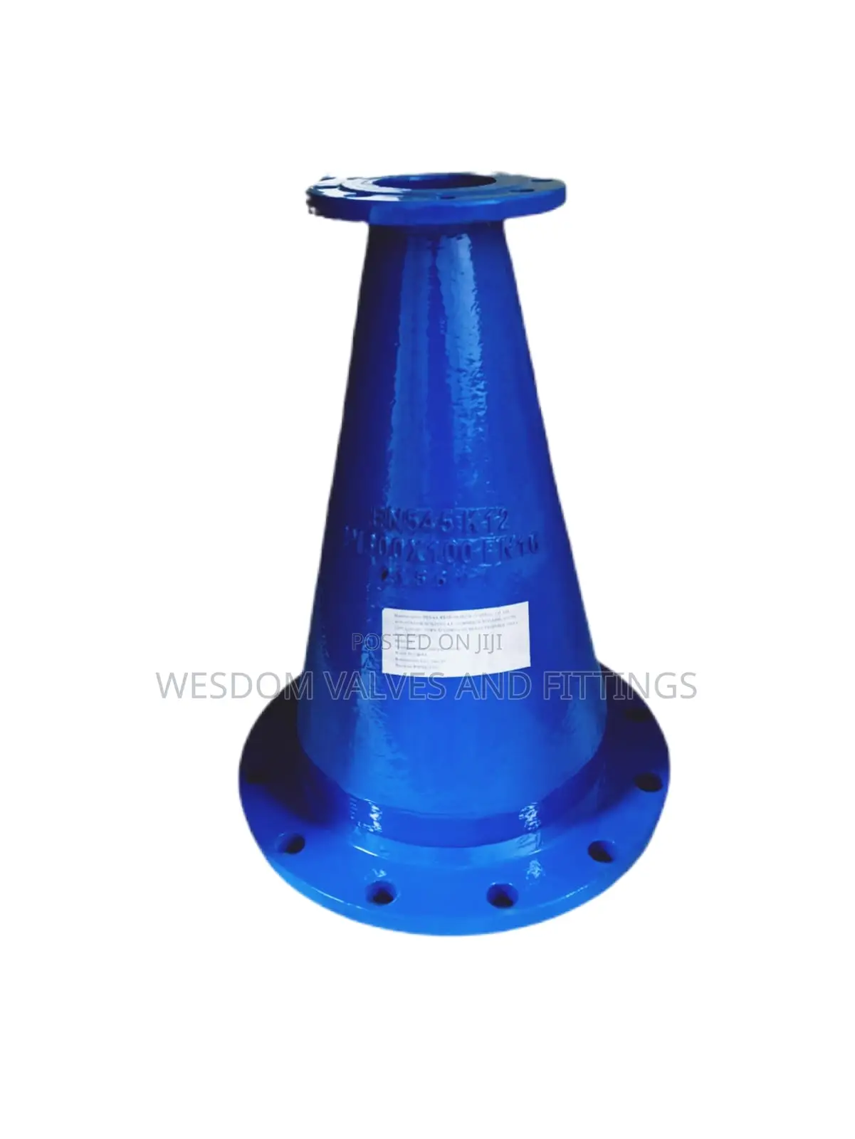 Di Flanged Reducer Pn16 (En545/Iso2531) - 10"×4" to 12"×8" Sizes