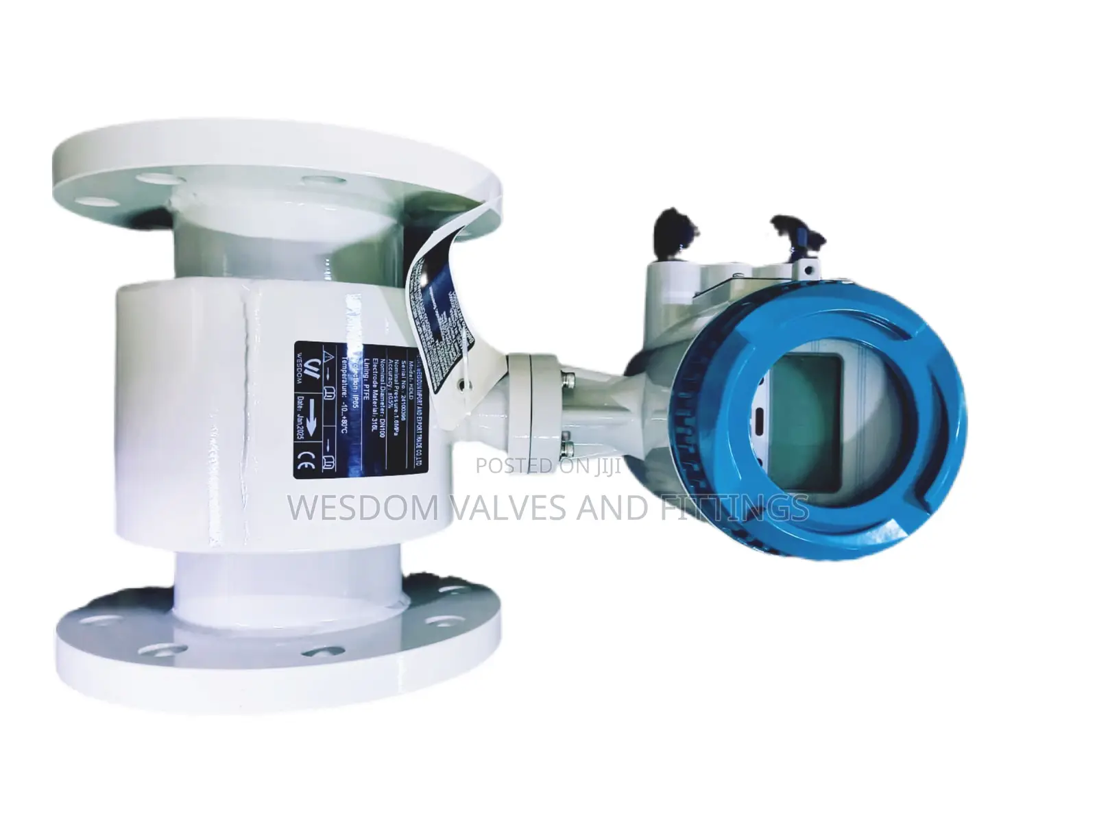 Electromagnetic Flowmeter 220v Ac Pn16 - Sizes 4" to 8" Available