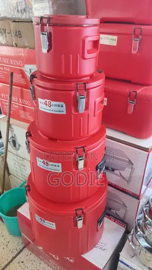 Commercial-Grade Insulated Food Transport Containers or Barrels
