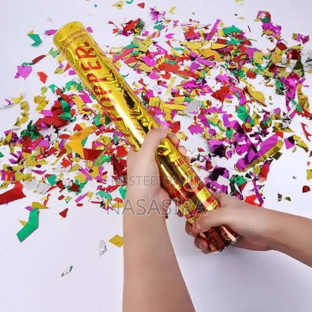 Snow Spray, Party Poppers