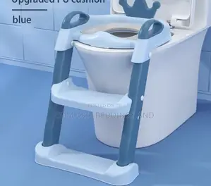Baby Toilet Ladder Light Blue
