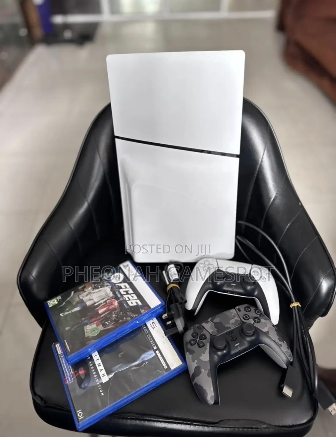 Ps5 Slim Disk With 2 Controllers and 2+ Games Inside Come Take It Now