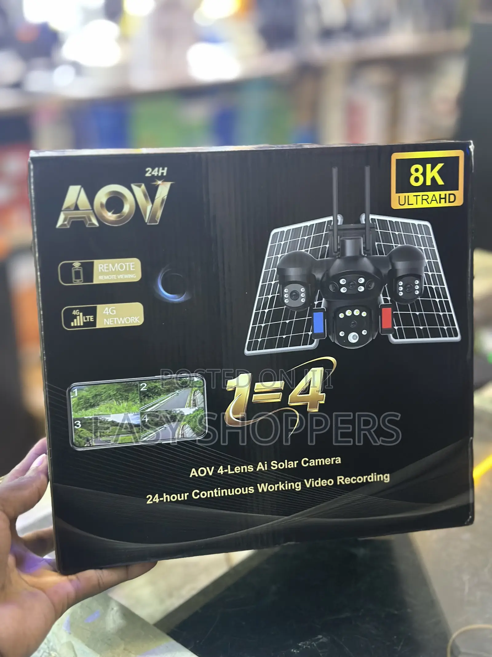 Aov 4-Lens Ai Solar Camera