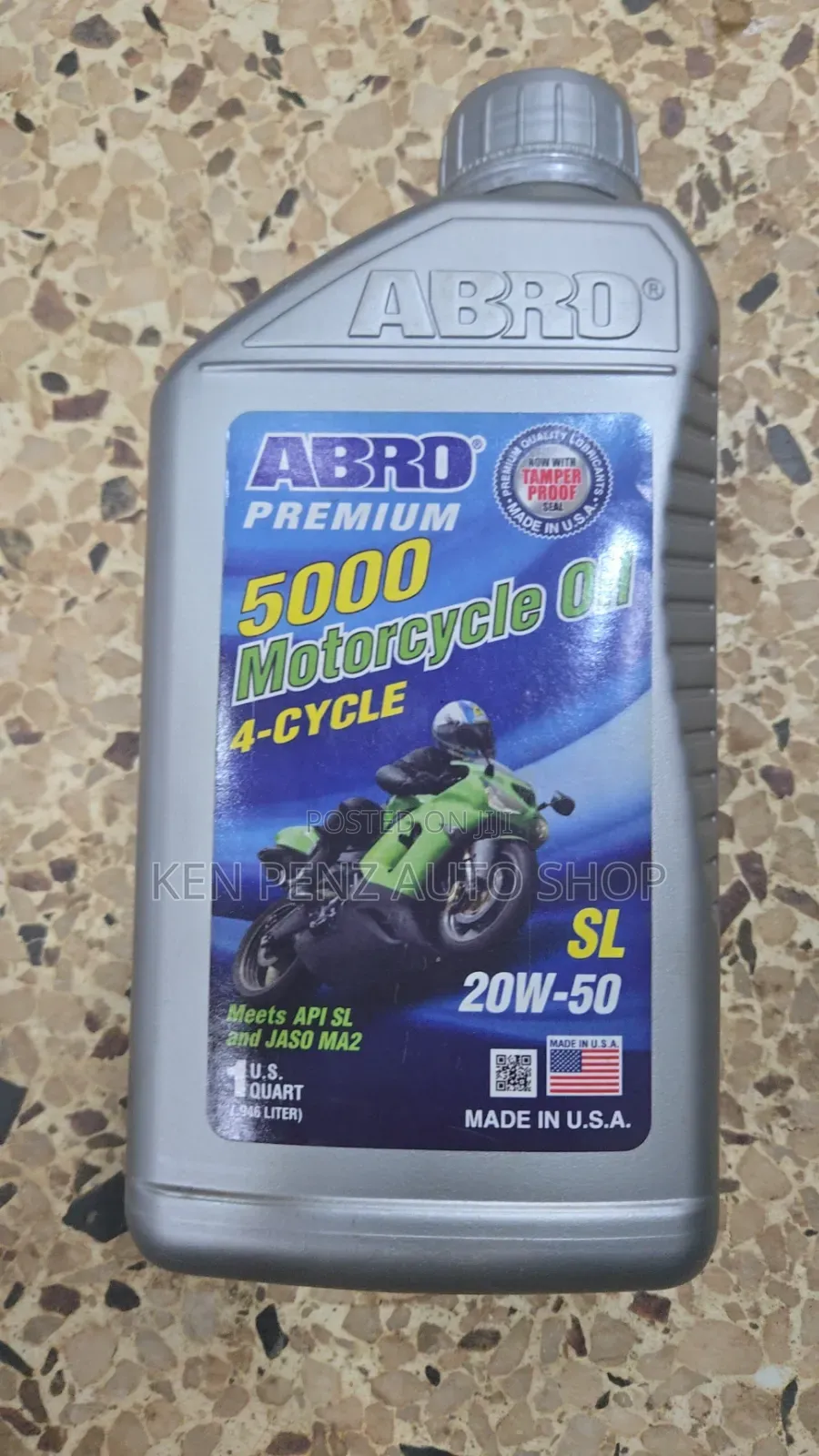 Abro Premium 5000 Motorcycle Lubricant Oil