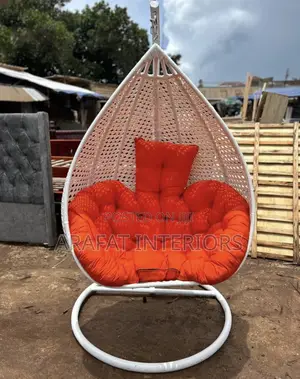 White Egg Swing Hanging Chair