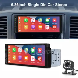Single Din Touchscreen Android Radio / Am/Fm Radio / Bluetooth / Usb-C