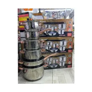 Seemann Pieces Heavy Cookware Saucepan Set - Multicolor