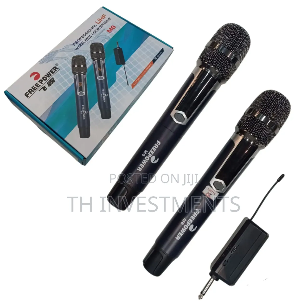 Double Wireless Microphone Free Power