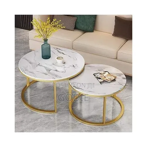 2 Pcs Modern Nesting Coffee Table