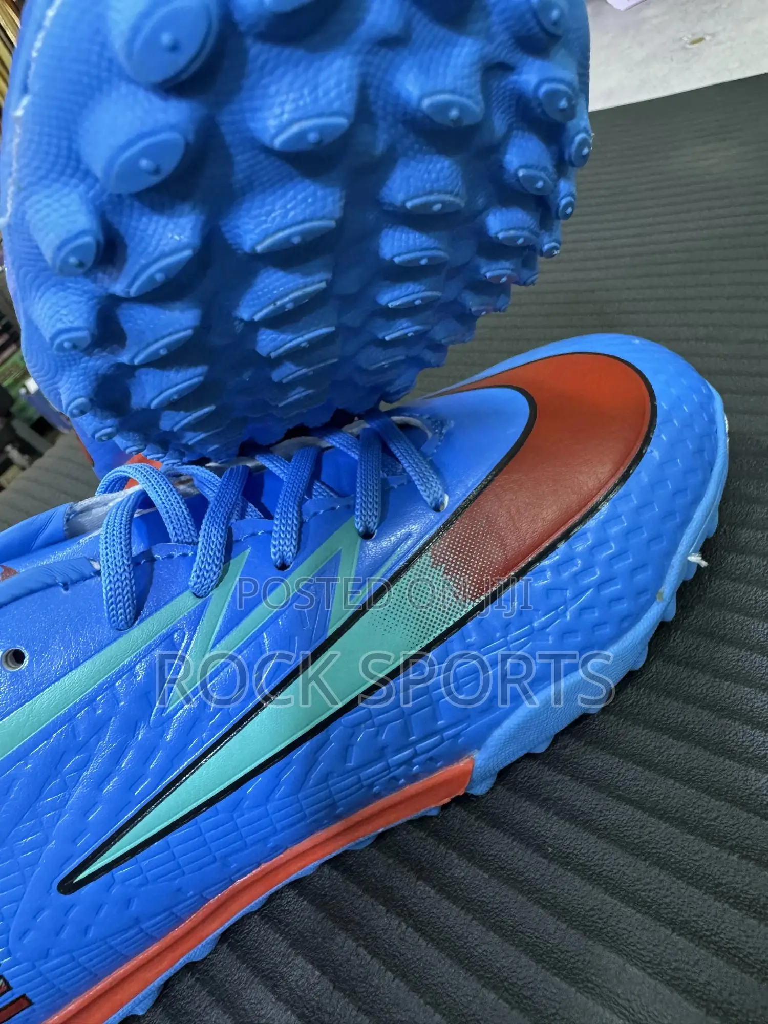 Kids Fairplay Shoes Blue Nike
