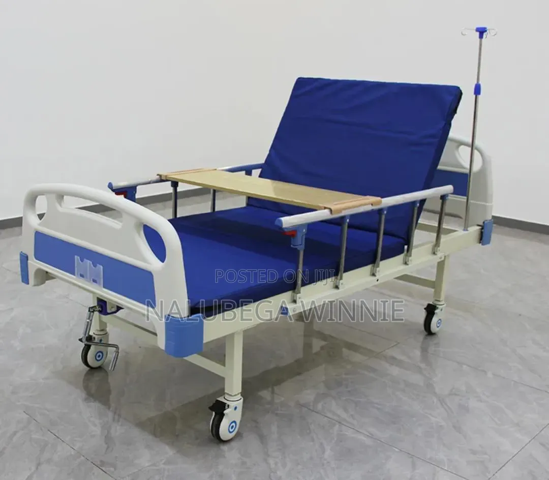Hospital Bed With a High Density Mattress