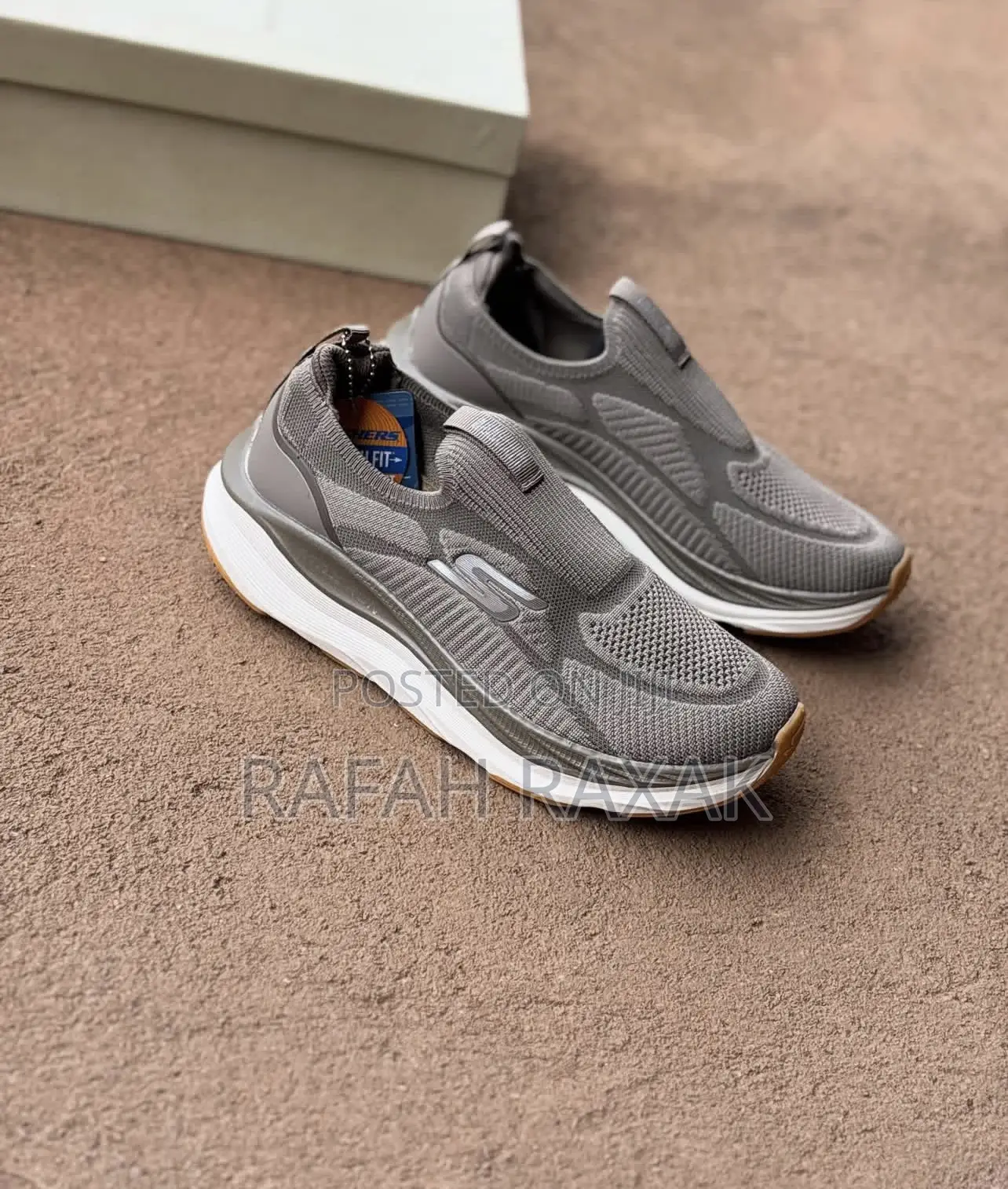 Original Gray Sketcher Unisex Trainers