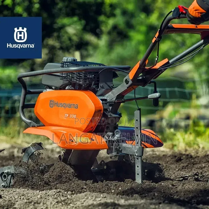 The Brand New Husqvarna Tf 338 Tiller