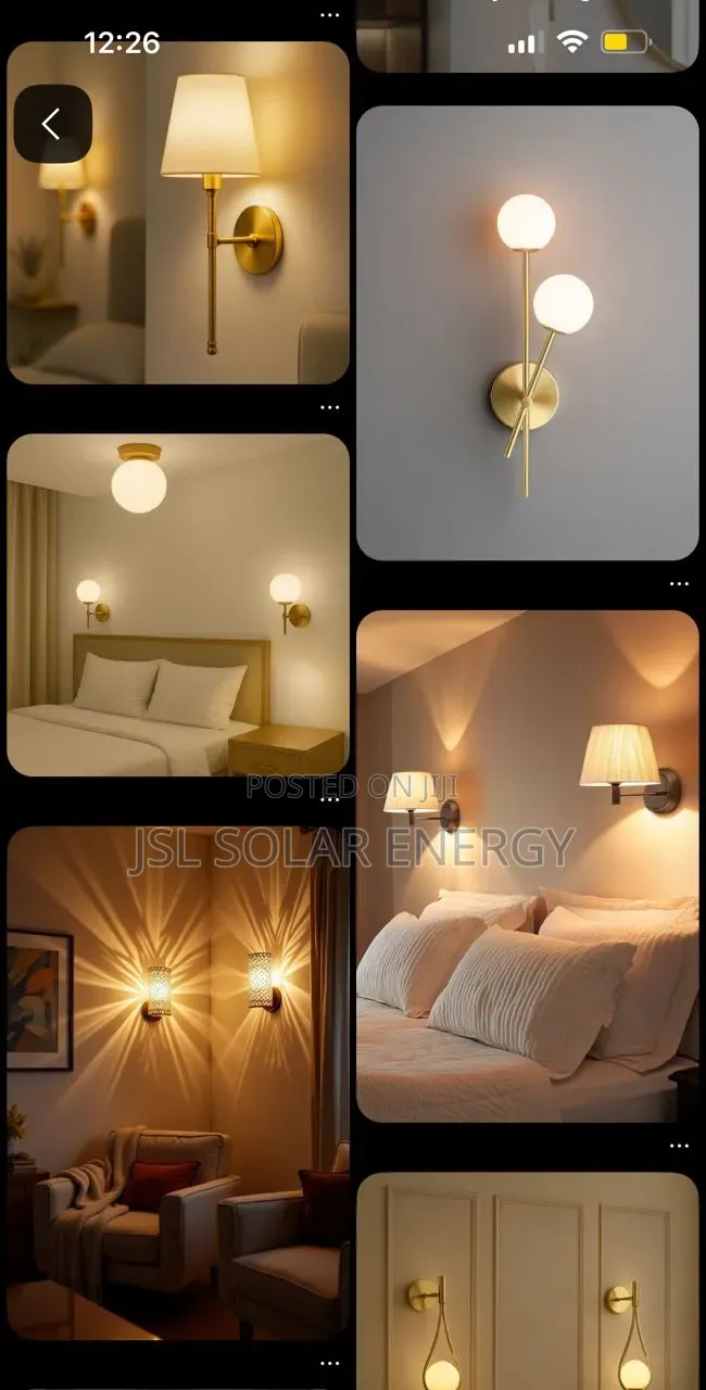 Lights and Wall Brackets