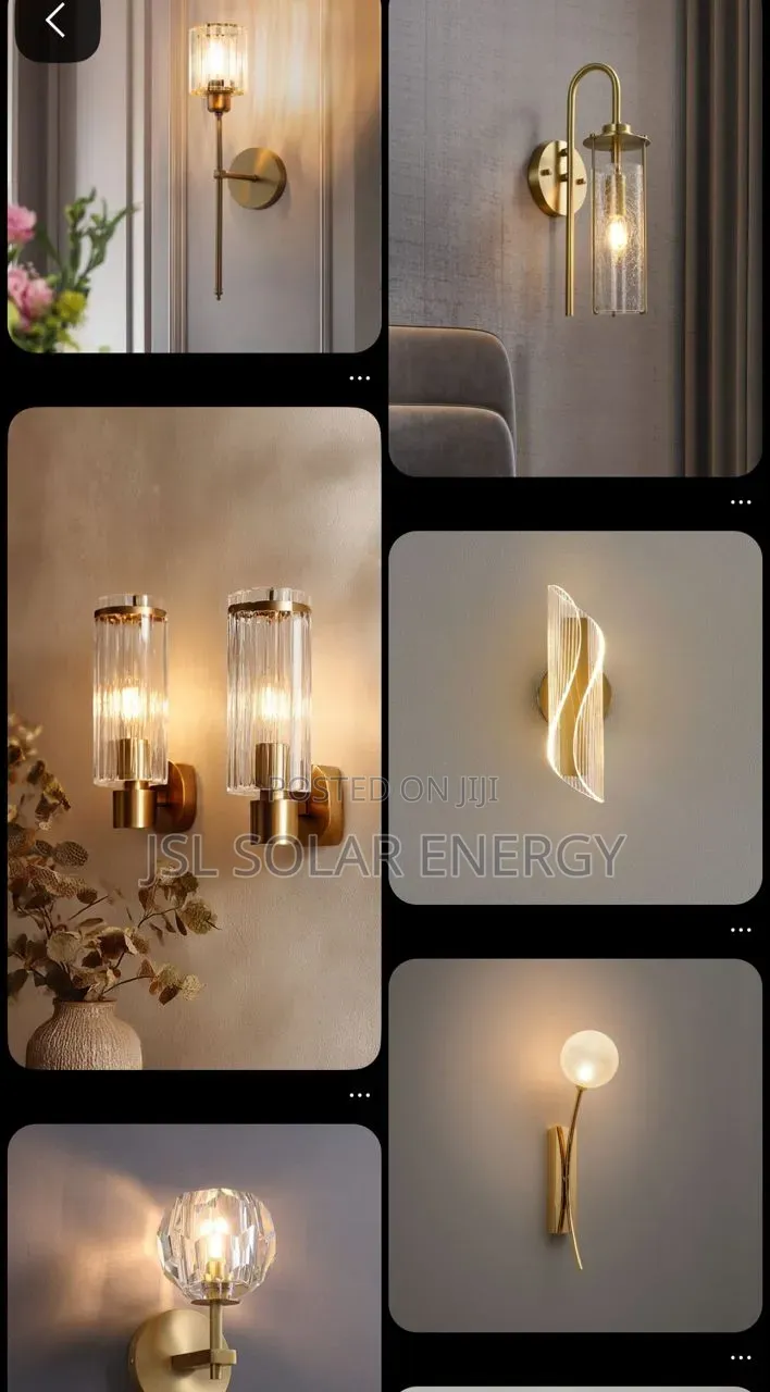 Lights and Wall Brackets